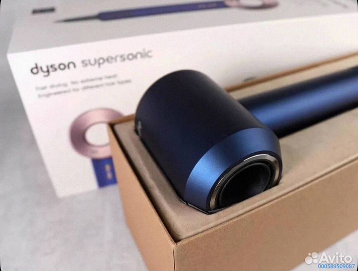 Фен Dyson Supersonic HD08 Malaysia 1:1 Синий/Медь