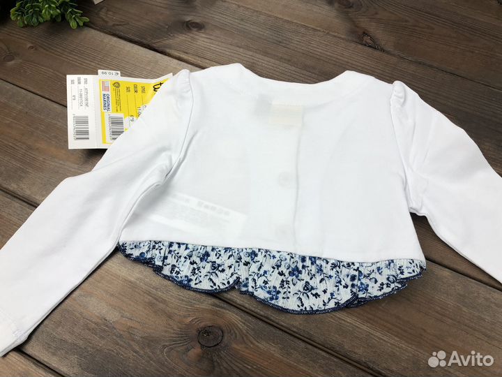 Укороченная кофта для девочки болеро Италия