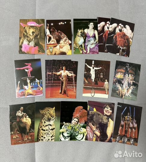 Карманные календарики СССР, природа и животные