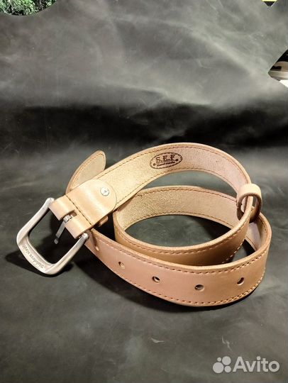 Ремень кожаный 40 мм