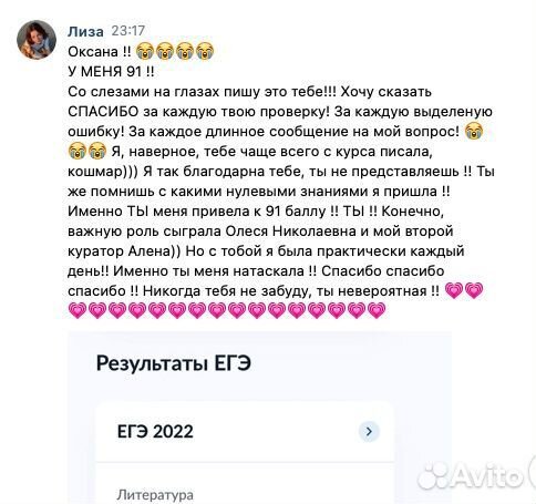 Репетитор по литературе МГУ