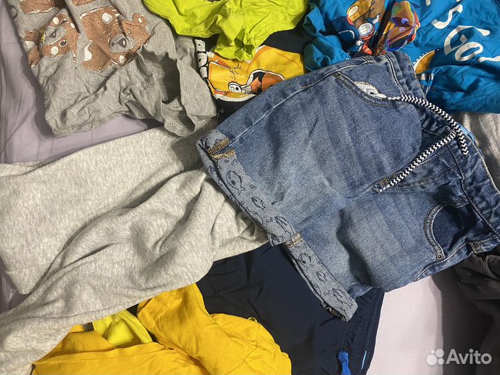 Вещи пакетом для мальчика 116-128