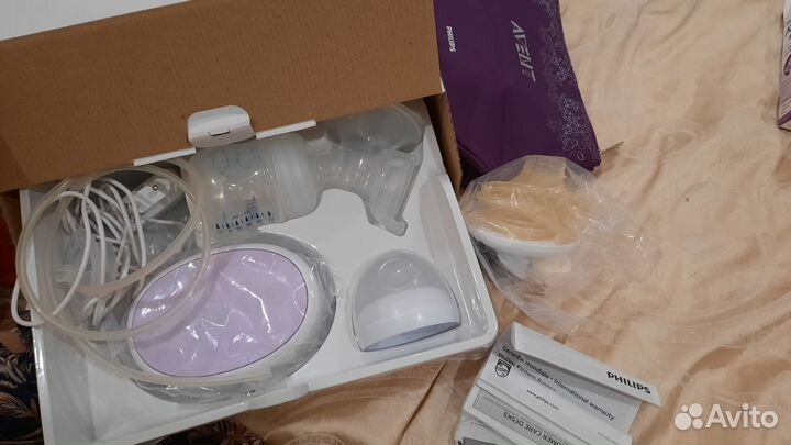 Молокоотсос avent электрический