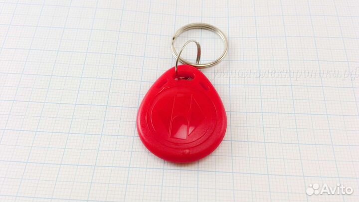 Ключ визит красный
