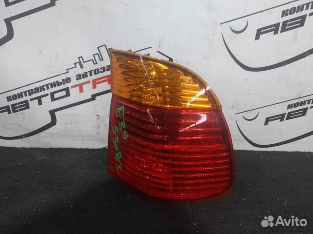 Фонарь BMW 5-series E39 wagon желтый ПОВТОРИТЕЛЬ 2