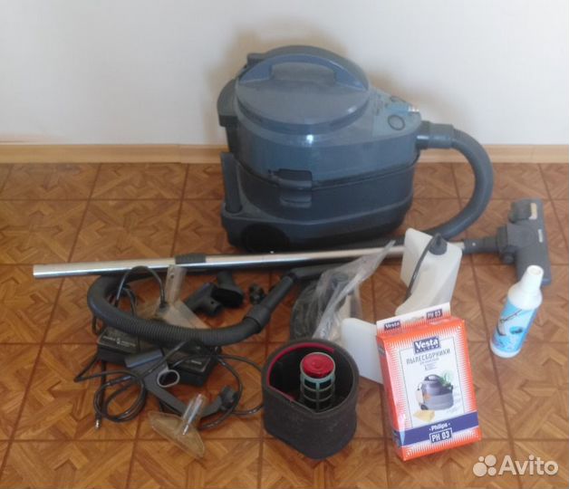 Моющий пылесос philips triathlon 2000