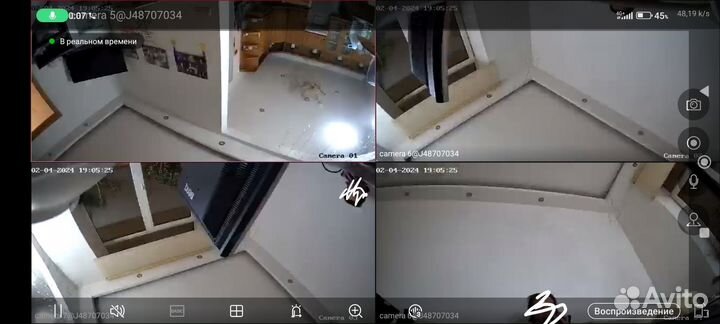 Слаботочные системы(Видеонаблюдение, магн. замки)