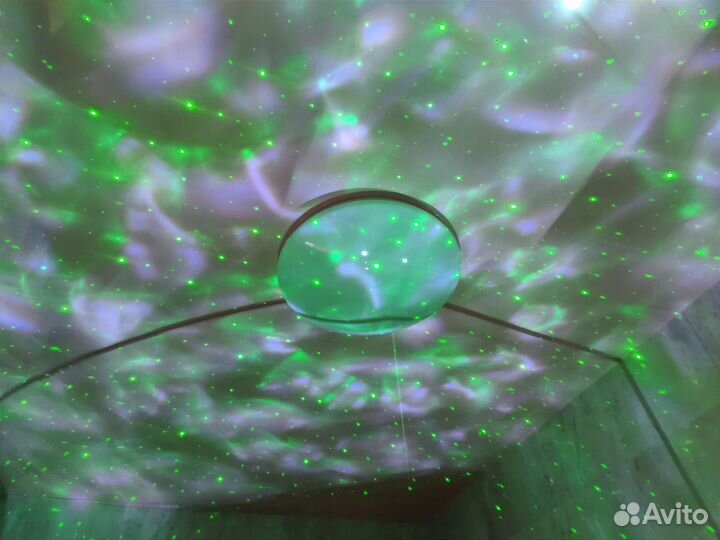 Ночник проектор Звездное небо Блютуз колонка 2дин