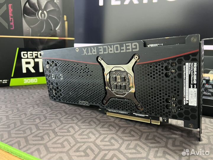 Видеокарта evga RTX 3080 редкая находка