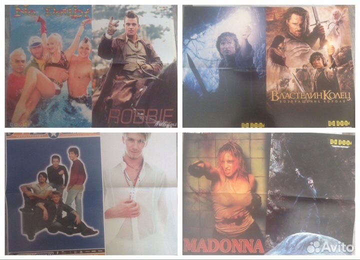 Плакаты из журналов 2000-х