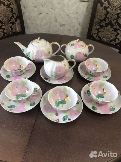 Чайный сервиз СССР,Агашки'',Дулево,1995г