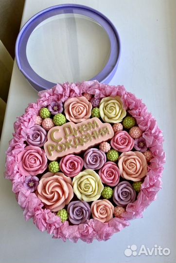 Съедобные букеты из бельгийского шоколада