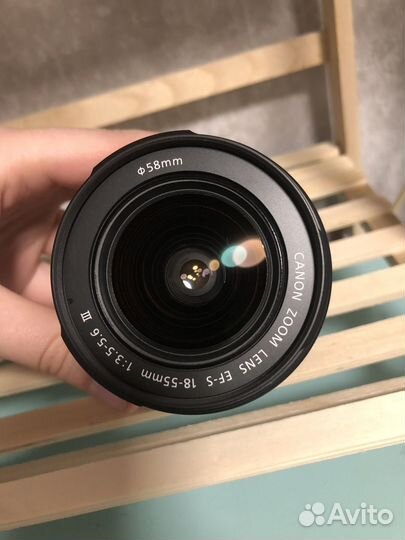 Объектив canon kit efs 18-55mm
