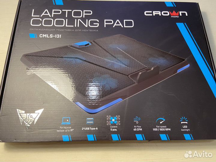 Подставка с охлаждением для ноутбука
