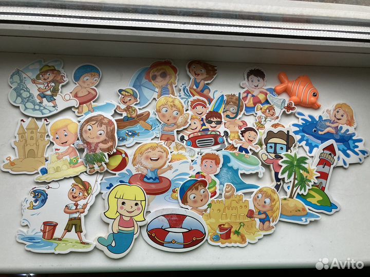 Набор развивающих фигурок: пляж, пираты