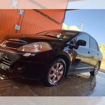 Nissan Tiida 1.6 MT, 2008, битый, 189 000 км, с пробегом, цена 400 000 руб.