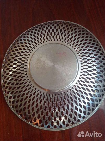 Блюдо металлическое