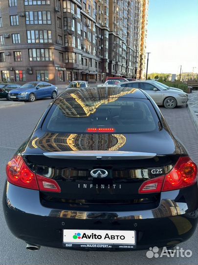 Infiniti G25 2.5 AT, 2013, 111 700 км