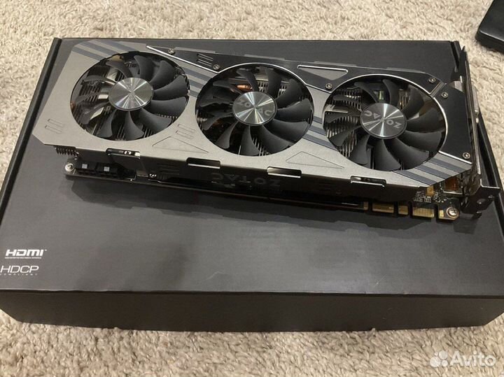Видеокарта zotac GTX970 4GB gddr5