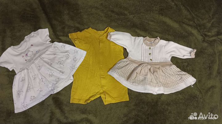 Вещи пакетом на девочку от 0 до 3 месяцев