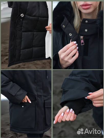 Парка зимняя женская хл (Арт.35669)