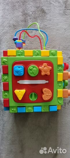 Игрушка Развивающий центр-конструктор Куб 6в1 Plaу