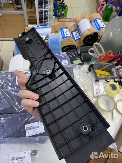 Декоративная накладка двигателя hyundai accent