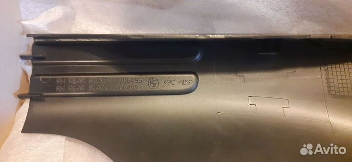 Накладка / заглушка рейлинга BMW