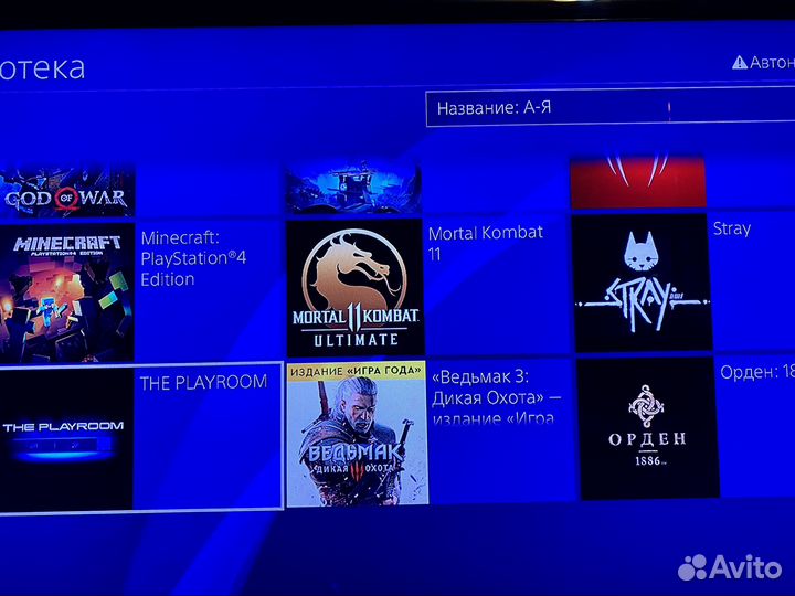 Sony ps4 прошита 5.05 (2дж) + игры