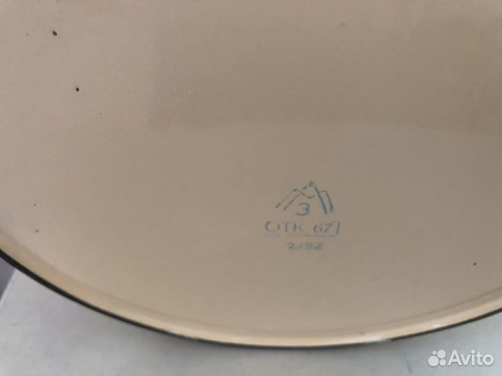 Чайник эмалированный 3,5л новый СССР