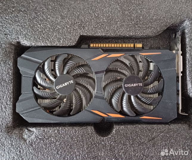 Видеокарта Gigabyte GeForce GTX 1050 4GB