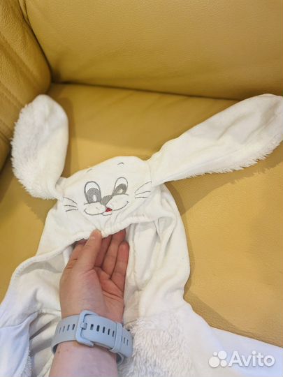 Комбинезон-костюм зайчика детский 68-74