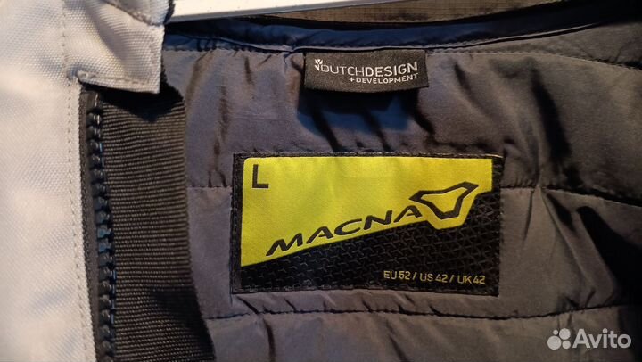 Мотокуртка Macna Equator L US52 + штаны Macna L