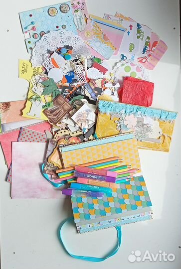 Большой набор для творчества, скрапбукинг