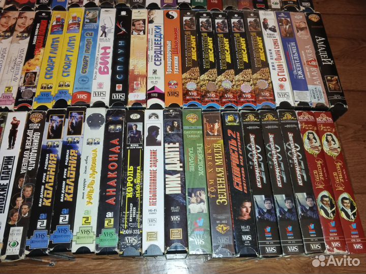 Видеокассеты с фильмами VHS