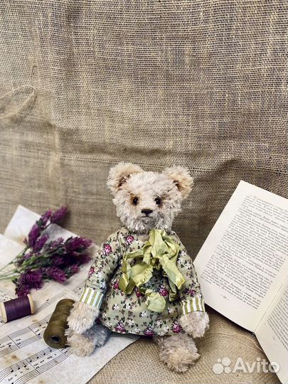 Мишка-тедди ручной работы