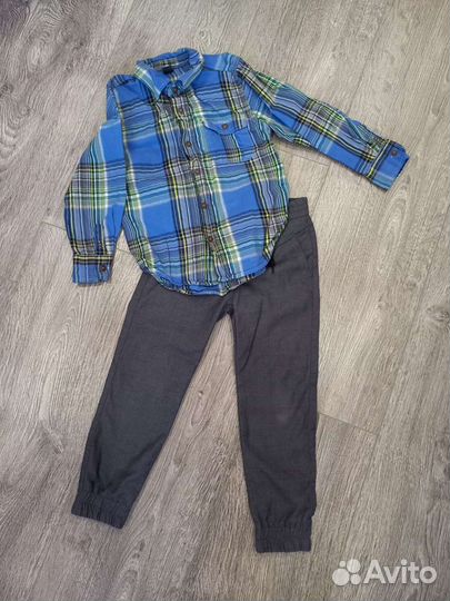 Рубашка + брюки рост 110
