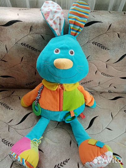 Мягкая игрушка заяц