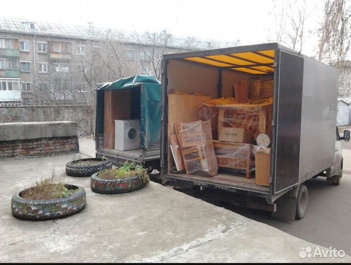 Грузоперевозки переезды межгород грузчики газель