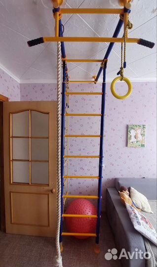 Детская шведская стенка бу