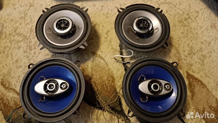 Динамики 13 см pioneer и hyundai