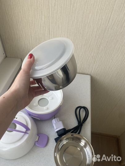 Ланч бокс с подогревом, рисоварка, яйцеварка