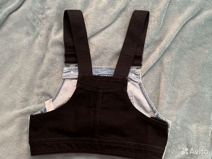 Джинсовый топ Bershka