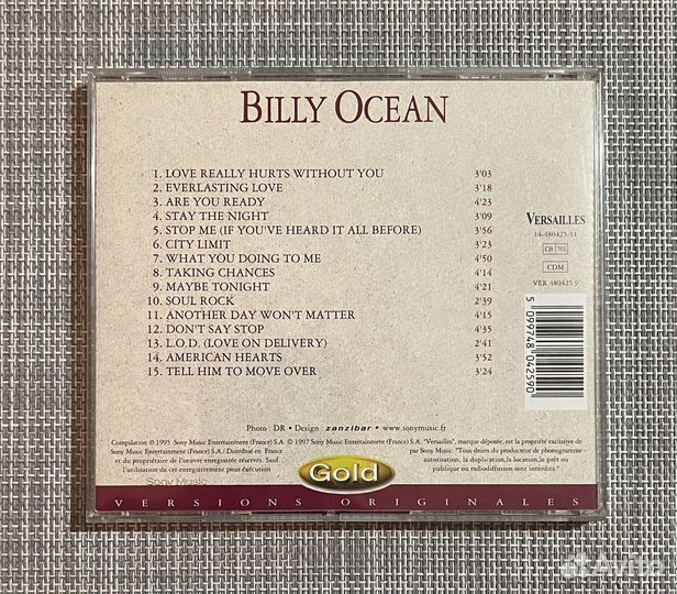 Billy Ocean- Billy Ocean /Gold/ CD France