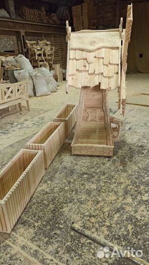 Мельница, кормушка, скворечник, декор