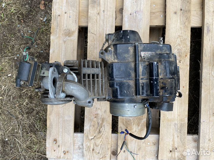 Двигатель от питбайка 125 кубов
