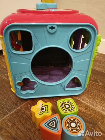 Музыкальный развивающий кубик