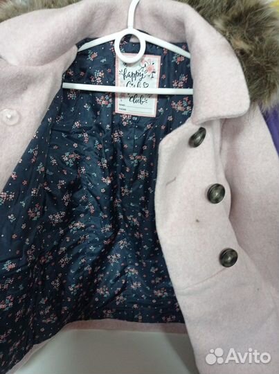 Пальто демисезон C&A новое 128 размер