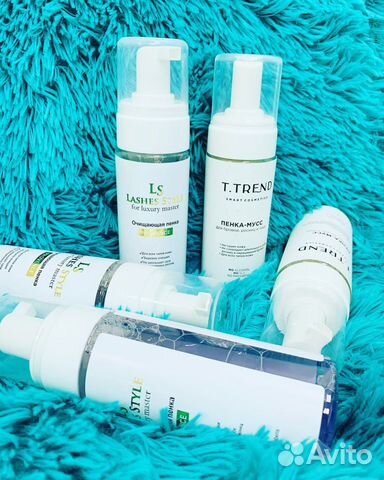 Пенка для наращённых ресниц