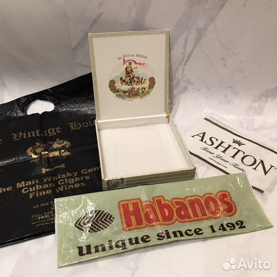 Коробка от кубинских сигар